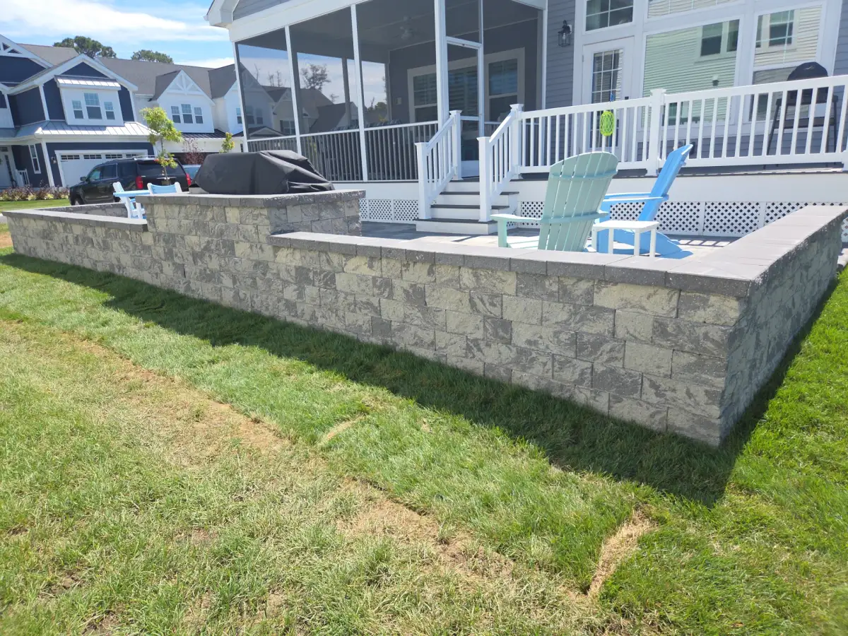 Pool construction project in progress in Delaware